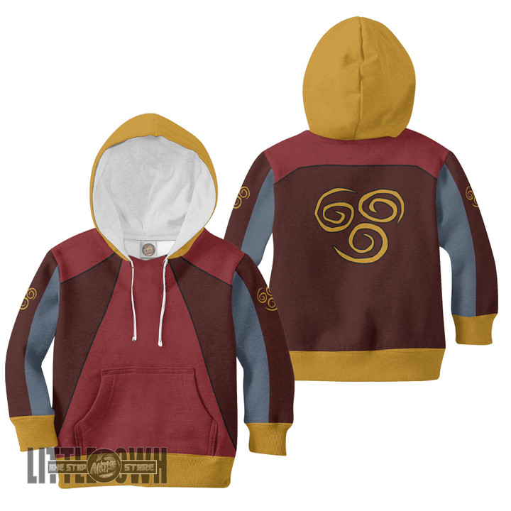 Avatar The Last Airbender Nation Elelemental Anime Kids Hoodie and Sweater