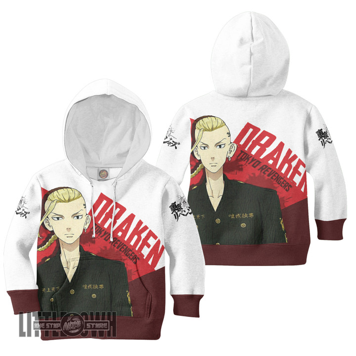 Draken Tokyo Revengers Anime Kids Hoodie and Sweater