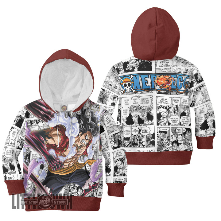Monkey D. Luffy One Piece Anime Kids Hoodie and Sweater