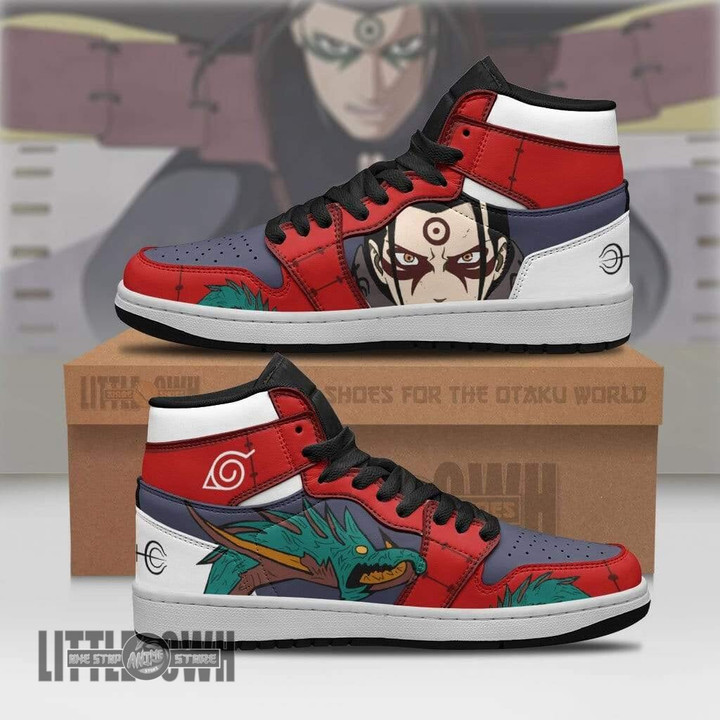 Hashirama Senju JD Sneakers Custom Nrt Anime Shoes - LittleOwh - 1