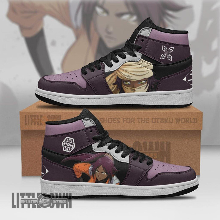 Bleach Shoes Yoruichi Shihoin Anime Sneakers Custom JD - LittleOwh - 1