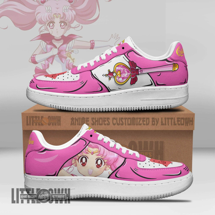 Chibiusa Tsukino AF Sneakers Custom Sailor Moon Anime Shoes - LittleOwh - 1