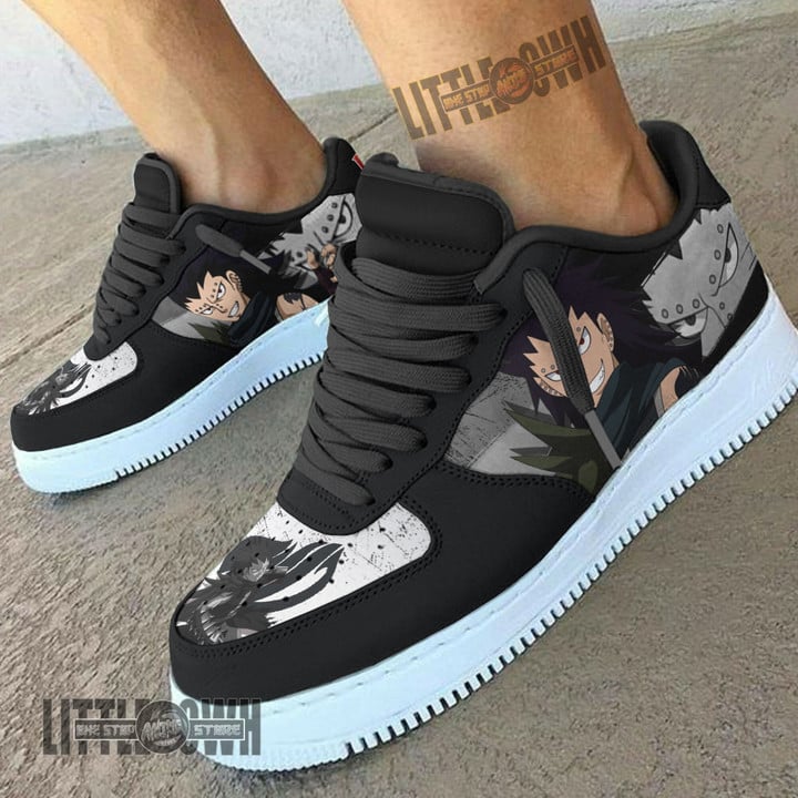 Gajeel Redfox AF Sneakers Custom Fairy Tail Anime Shoes - LittleOwh - 4