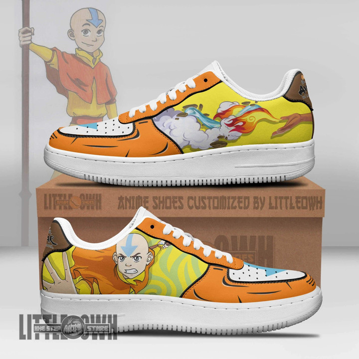 Aang AF Sneakers Custom Avatar: The Last Airbender Anime Shoes - LittleOwh - 1