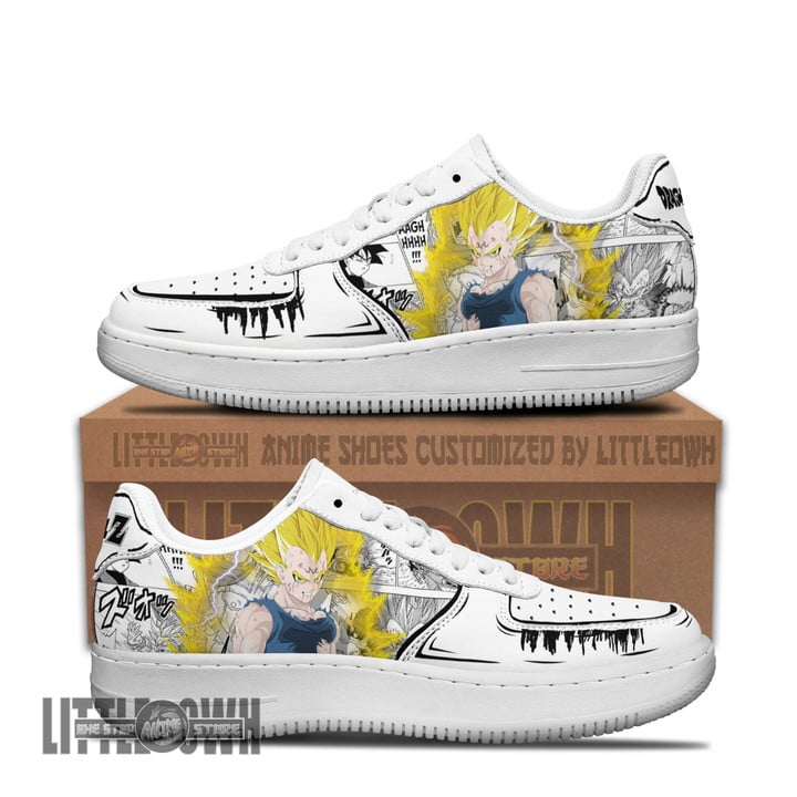Majin Vegeta Anime Sneakers Custom Dragon Ball Anime Shoes