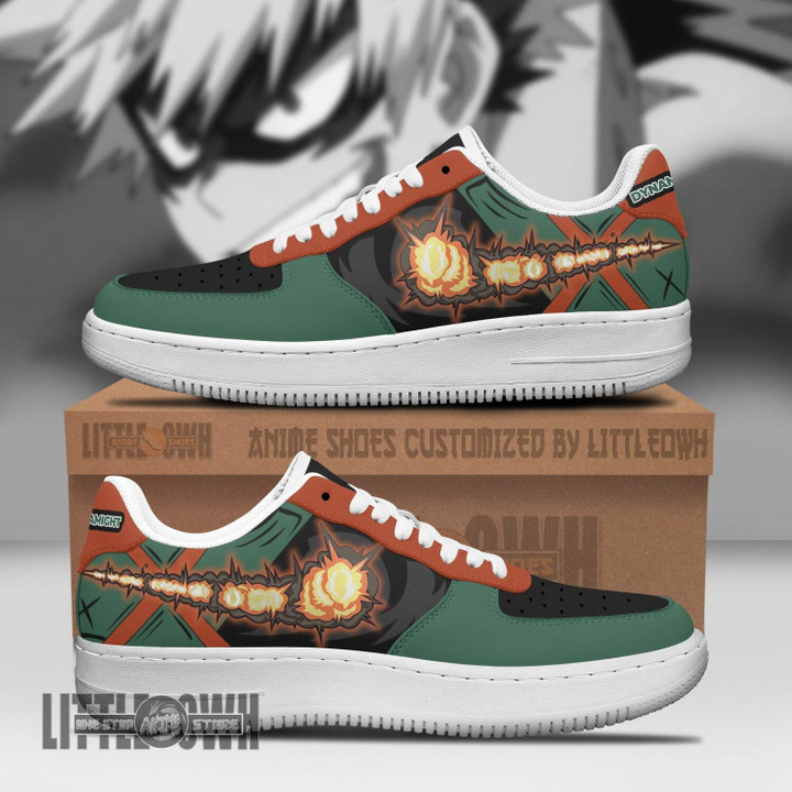 Bakugou Shoes My Hero Academia Shoes MHA Anime AF Sneakers - LittleOwh - 1