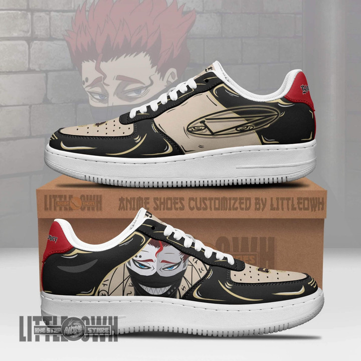 Zora Ideale AF Sneakers Custom Black Clover Anime Shoes - LittleOwh - 1
