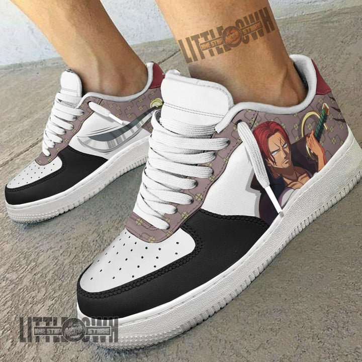 Shanks AF Sneakers Custom 1Piece Anime Shoes - LittleOwh - 4