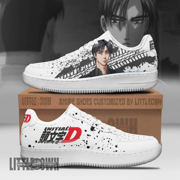Ryosuke Takahashi AF Sneakers Custom Initial D Anime Shoes - LittleOwh - 1