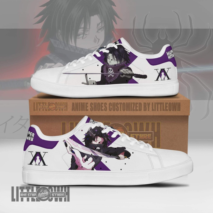 Hunter x Hunter Shoes Custom Anime Skate Sneakers Feitan Pohtoh - LittleOwh - 1