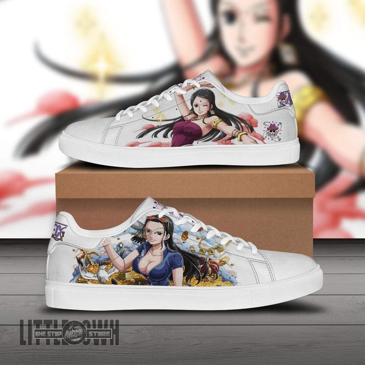 Nico Robin Skate Sneakers Custom 1Piece Anime Shoes - LittleOwh - 1