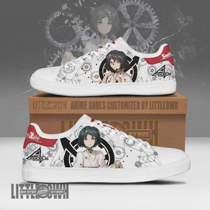 Luka Urushibara Sneakers Custom Steins;Gate Anime Skateboard Shoes - LittleOwh - 1