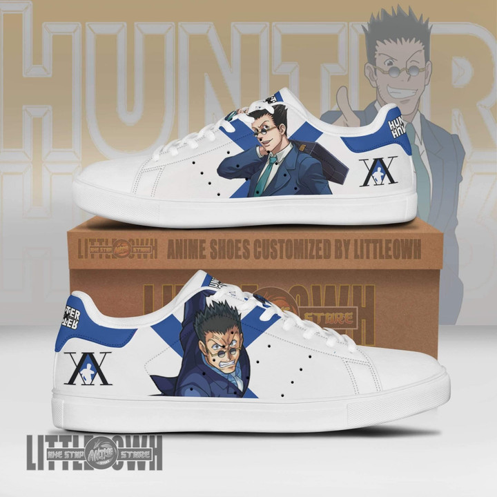 Hunter x Hunter Shoes Custom Anime Skate Sneakers Leorio Paradinight - LittleOwh - 1