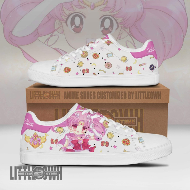 Sailor Chibiusa Sneakers Custom Sailor Moon Anime Shoes - LittleOwh - 1