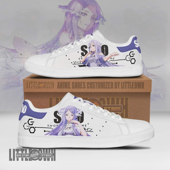 Quinella Sneakers Custom Sword Art Online Anime Skateboard Shoes - LittleOwh - 1