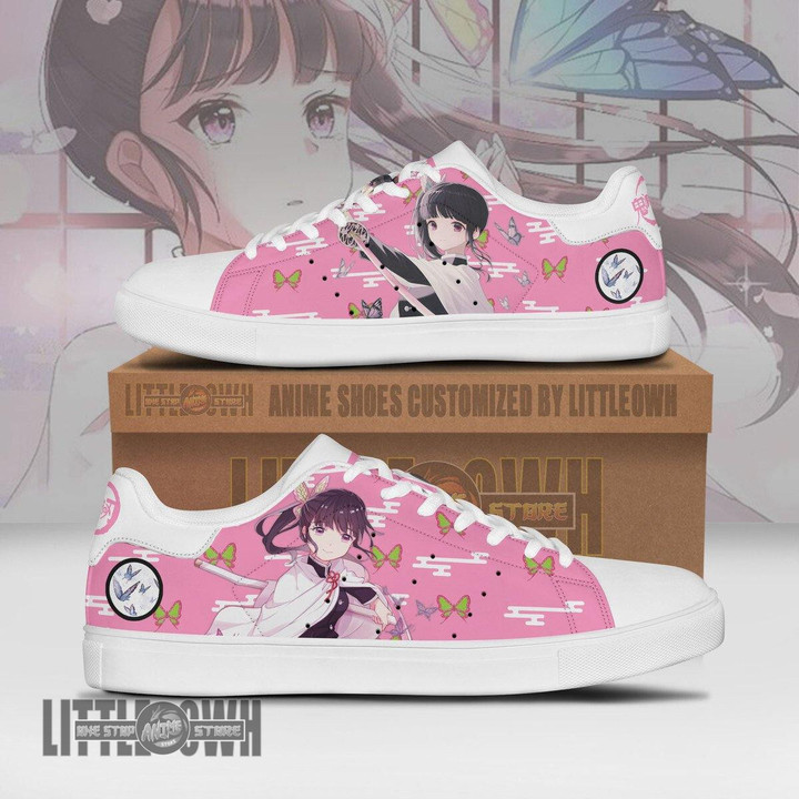 Tsuyuri Kanao Skateboard Shoes Custom KNY Anime Sneakers - LittleOwh - 1