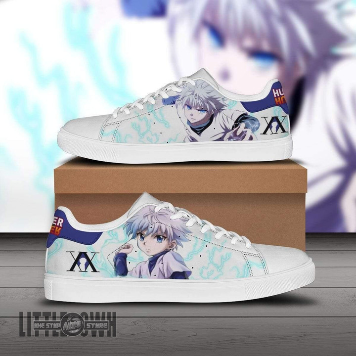 Anime Shoes Hunter x Hunter Killua Low Top Custom Sneakers - LittleOwh - 1