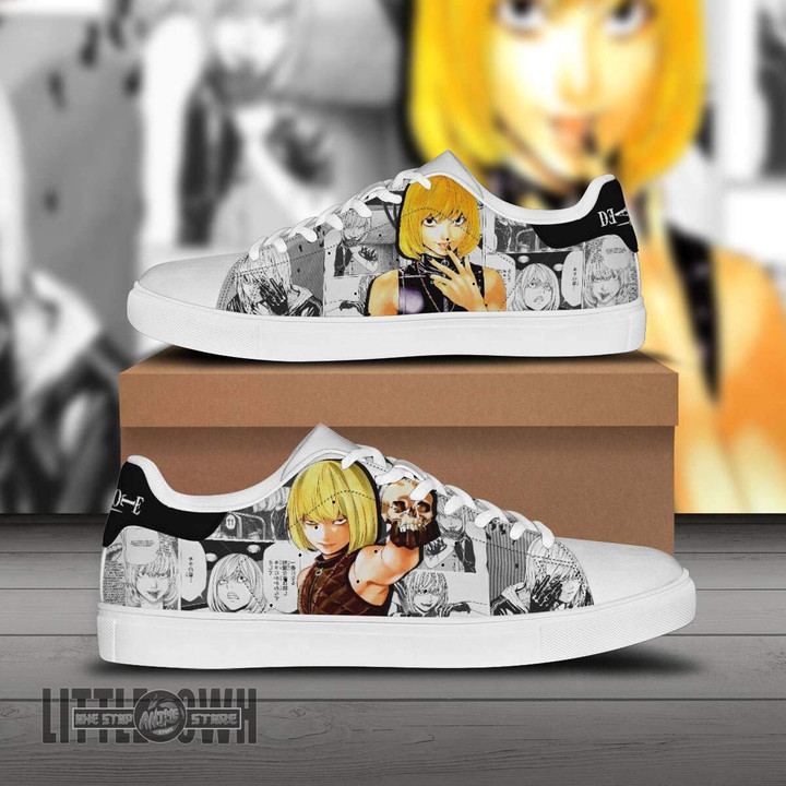 Mello Skate Sneakers Death Note Custom Anime Shoes - LittleOwh - 1