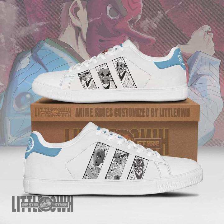 KNY Urokodaki Skateboard Shoes Custom Manga KNY Anime Sneakers - LittleOwh - 1