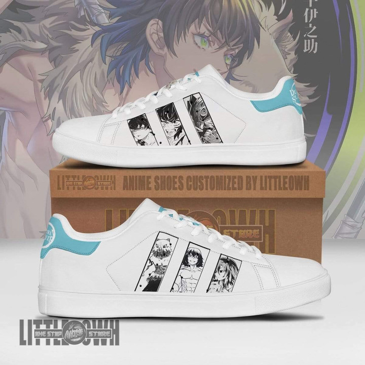 Inosuke Shoes KNY Anime Skateboard Sneakers - LittleOwh - 1
