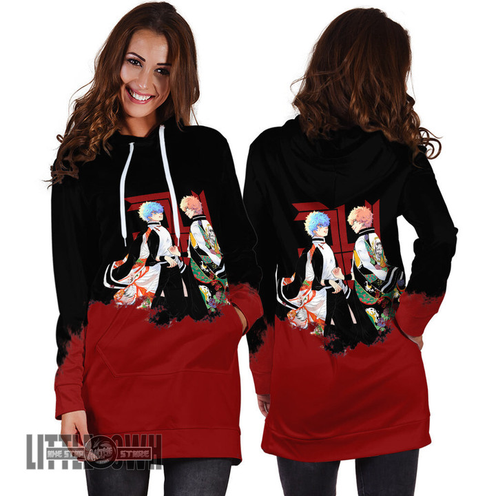 Angry x Smiley Costume Cosplay Tokyo Revengers Women Hoodie Dress - LittleOwh - 3