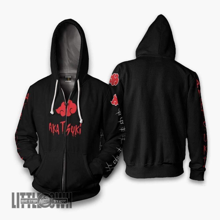 Akatsuki Hoodie Free Style Unisex Casual Custom Nrt Clothes All Over Printed - LittleOwh - 2