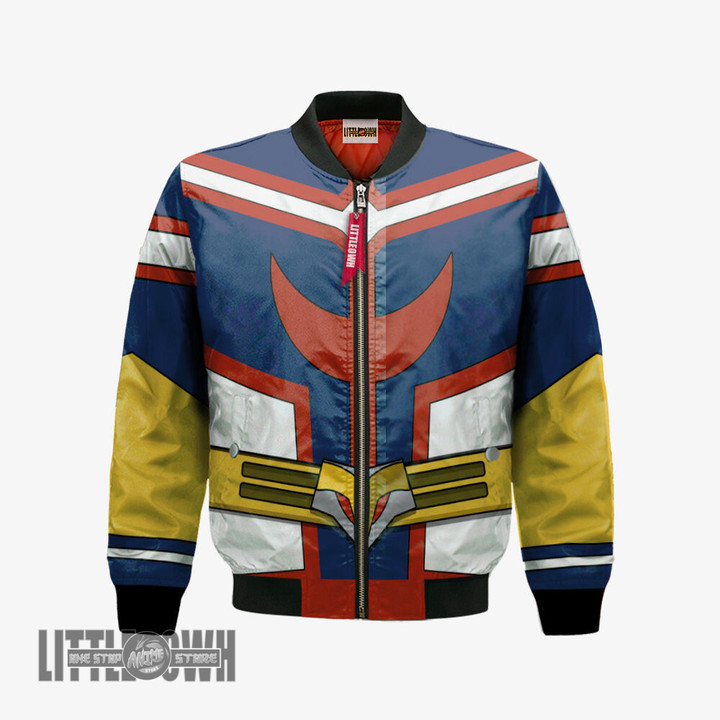 All Might Bomber Jacket Custom My Hero Academia Cosplay Costumes - LittleOwh - 1