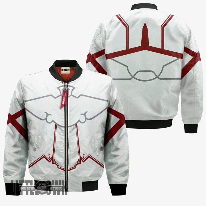 Yuuki Asuna Bomber Jacket Custom Sword Art Online Cosplay Costumes - LittleOwh - 3