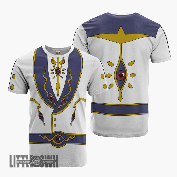 Lelouch Type Moon T Shirt Cosplay Costume Code Geass Anime Merch Outfits