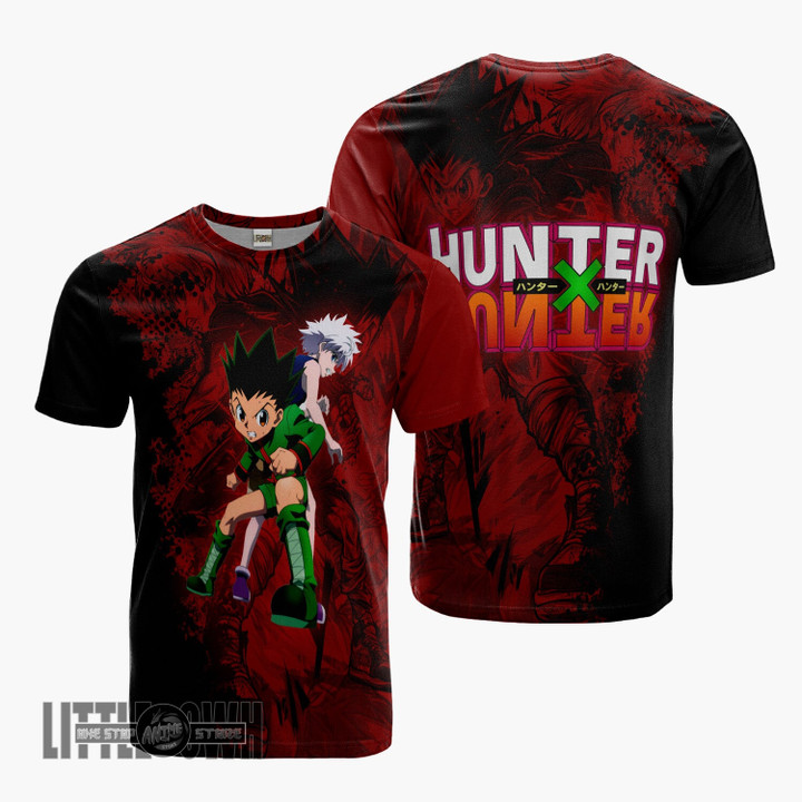 Gon x Killua T Shirt Cosplay Costume Hunter x Hunter Anime Outfits - LittleOwh - 1