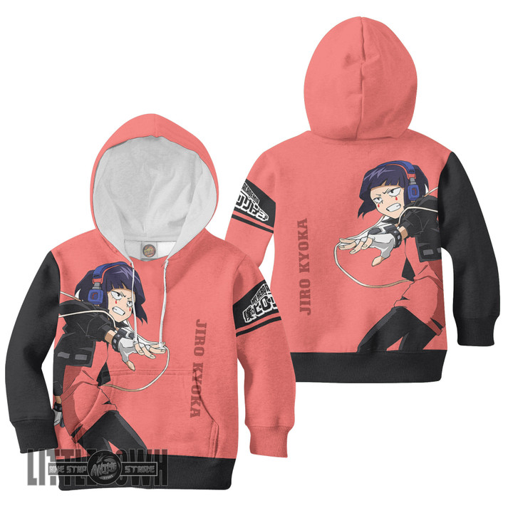 Jiro Kyoka Anime Kids Hoodie and Sweater Custom My Hero Academia Cosplay Costume
