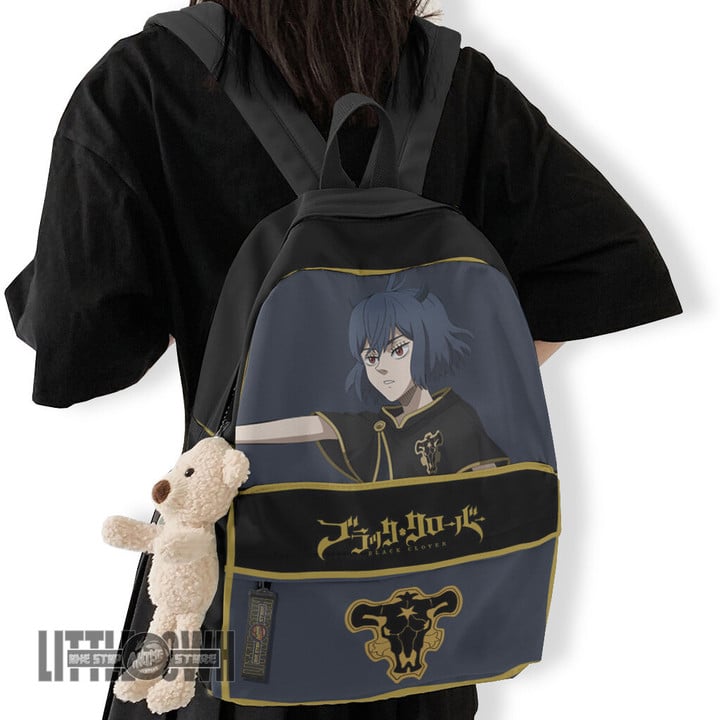 Black Clover Anime Backpack Custom Secre Swallowtail Character
