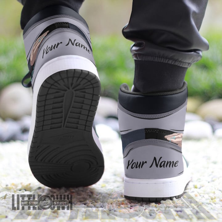 Sasuke Personalized Shoes Naruto Lightning Release Anime Boot Sneakers