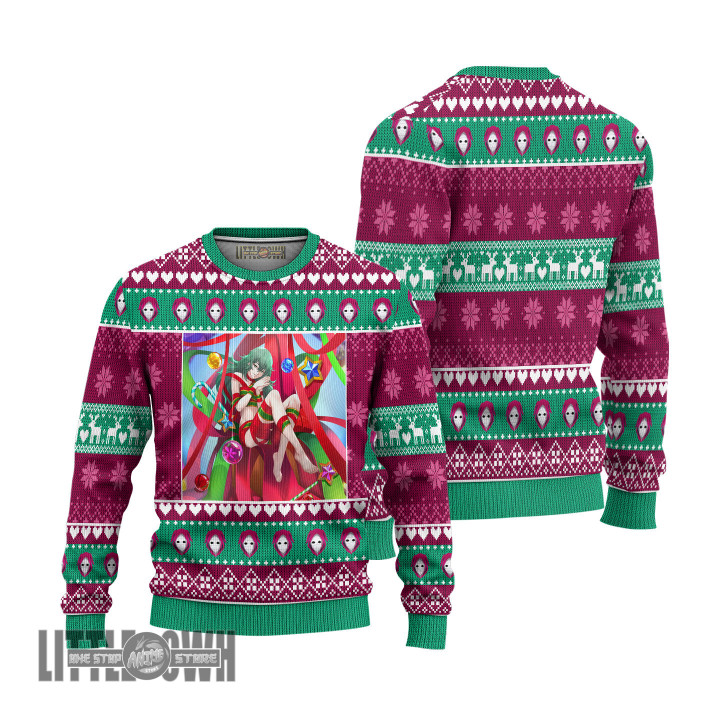 Tokyo Ghoul Knitted Sweatshirt Eto Yoshimura Custom Ugly Sweater Anime Christmas Gift