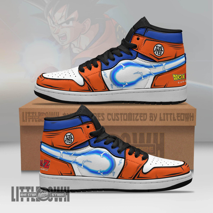 Son Goku Boot Sneakers Custom Kamehameha Dragon Ball Anime Shoes