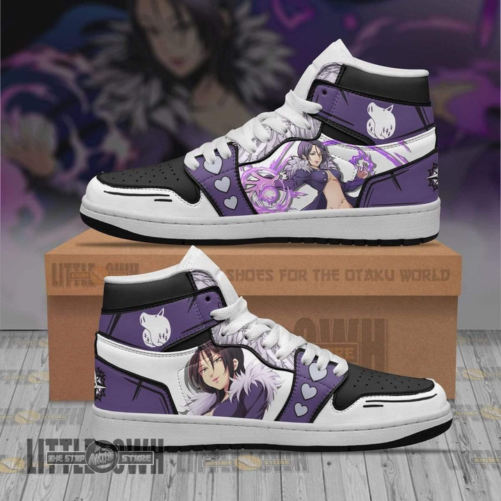 Merlin Boot Sneakers Custom The Seven Deadly Sins Anime Shoes
