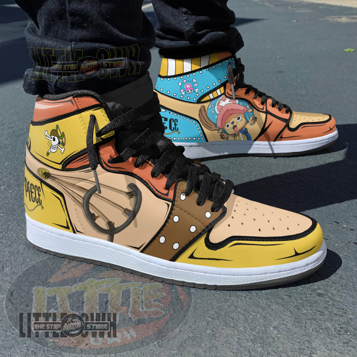 Chopper x Usopp Anime Shoes Custom One Piece Boot Sneakers