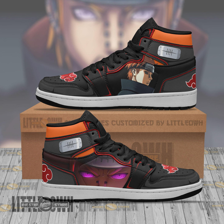 Pain Akatsuki Shoes Custom Anime Boot Modern Design