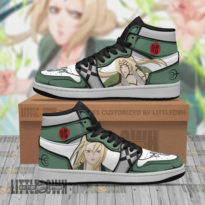 Tsunade Boot Sneakers Custom Naruto Anime Shoes