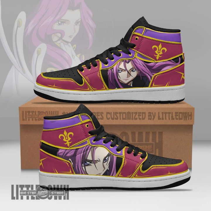 Cornelia li Britannia Boot Sneakers Custom Code Geass Anime Shoes