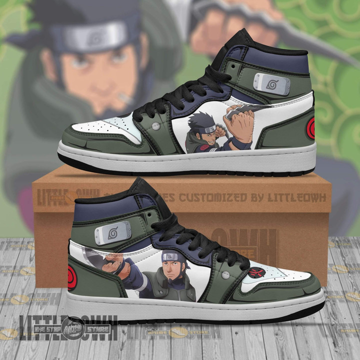 Asuma Sarutobi Boot Sneakers Custom Naruto Anime Shoes