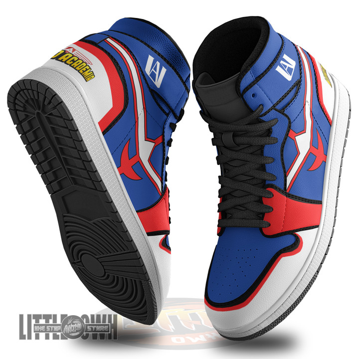 My Hero Academia Anime Boot Sneakers All Might Uniform Cosplay Shoes