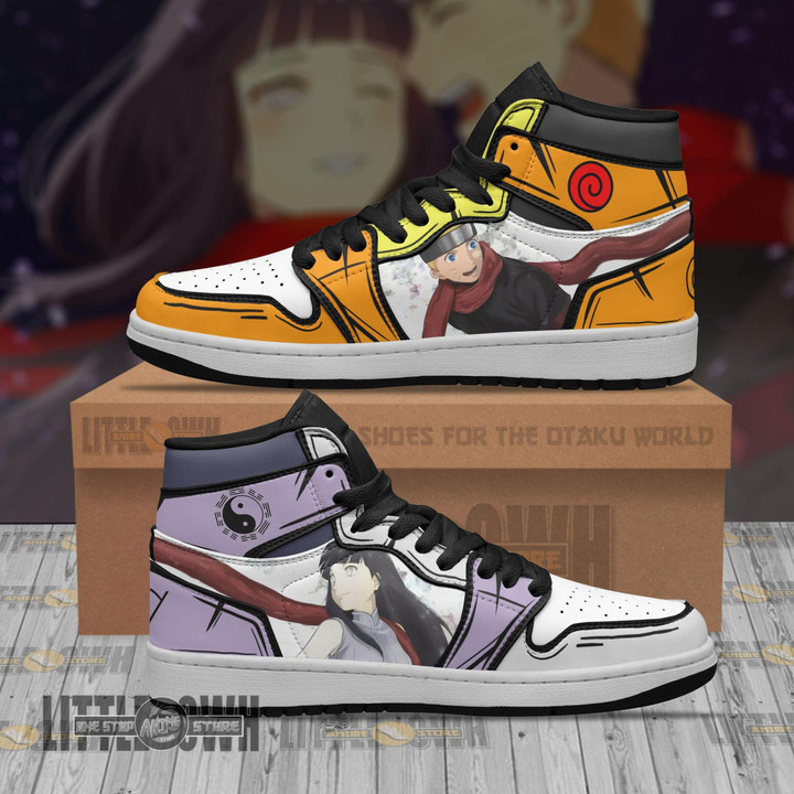 Nrt x Hinata JD Sneakers Custom Nrt Anime Shoes - LittleOwh - 1