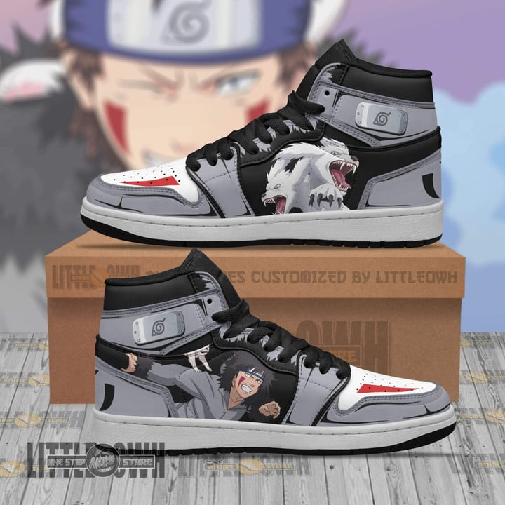 Kiba Inuzuka JD Sneakers Custom Nrt Anime Shoes - LittleOwh - 1