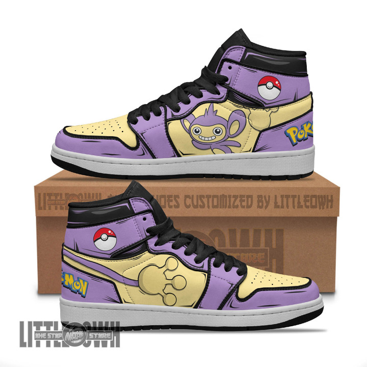 Aipom Shoes Custom Pokemon Anime JD Sneakers - LittleOwh - 1