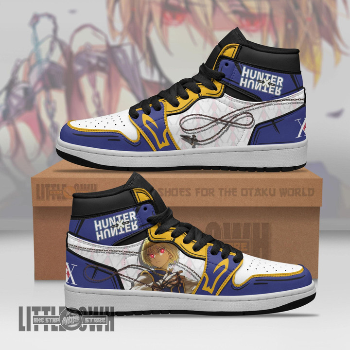 Hunter x Hunter Shoes Anime Sneakers Custom JD Kurapika Leash - LittleOwh - 1
