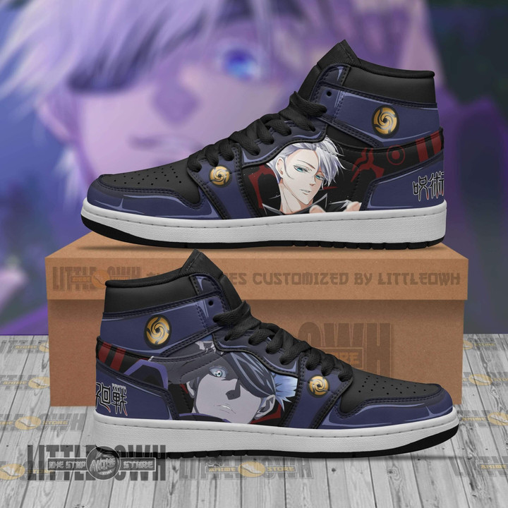 Satoru Gojo JD Sneakers Custom Jujutsu Kaisen Anime Shoes - LittleOwh - 1