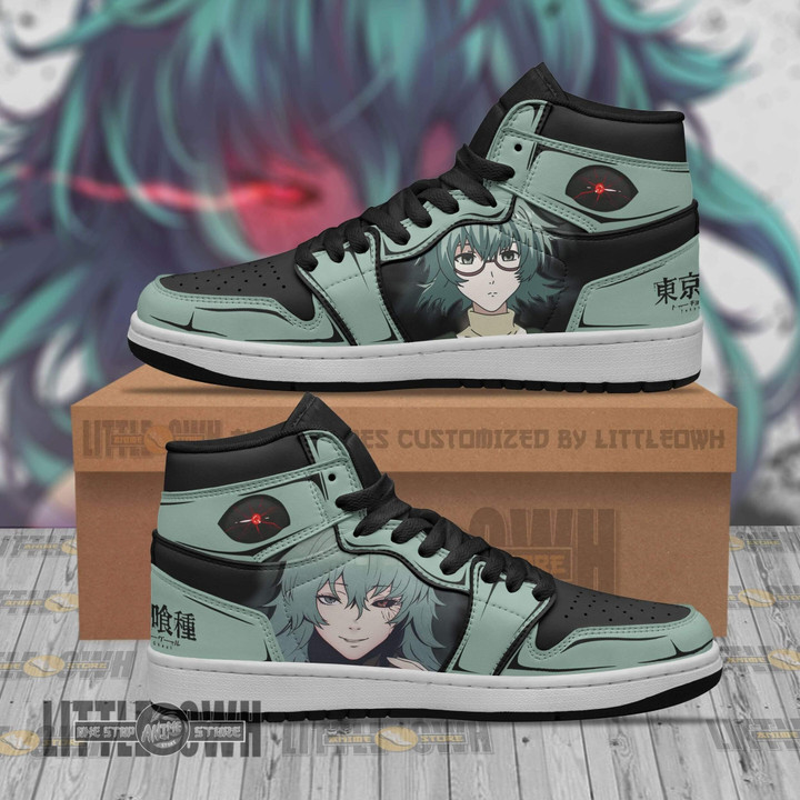 Eto Yoshimura JD Sneakers Custom Tokyo Ghoul Anime Shoes - LittleOwh - 1