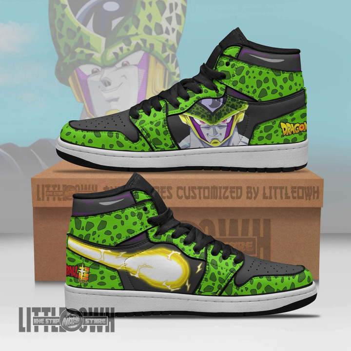 Cell JD Sneakers Custom Dragon Ball Super Anime Shoes - LittleOwh - 1