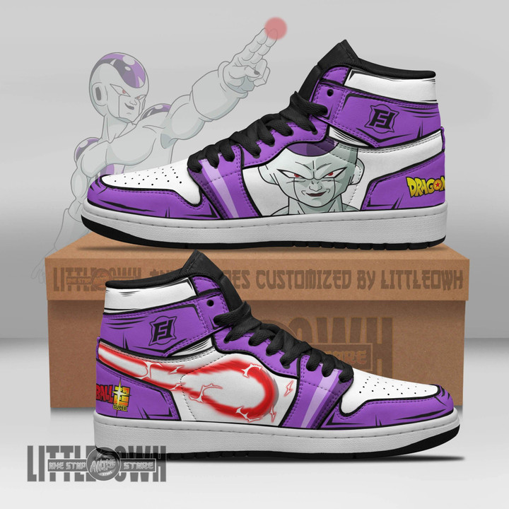 Frieza JD Sneakers Custom Dragon Ball Anime Shoes - LittleOwh - 1